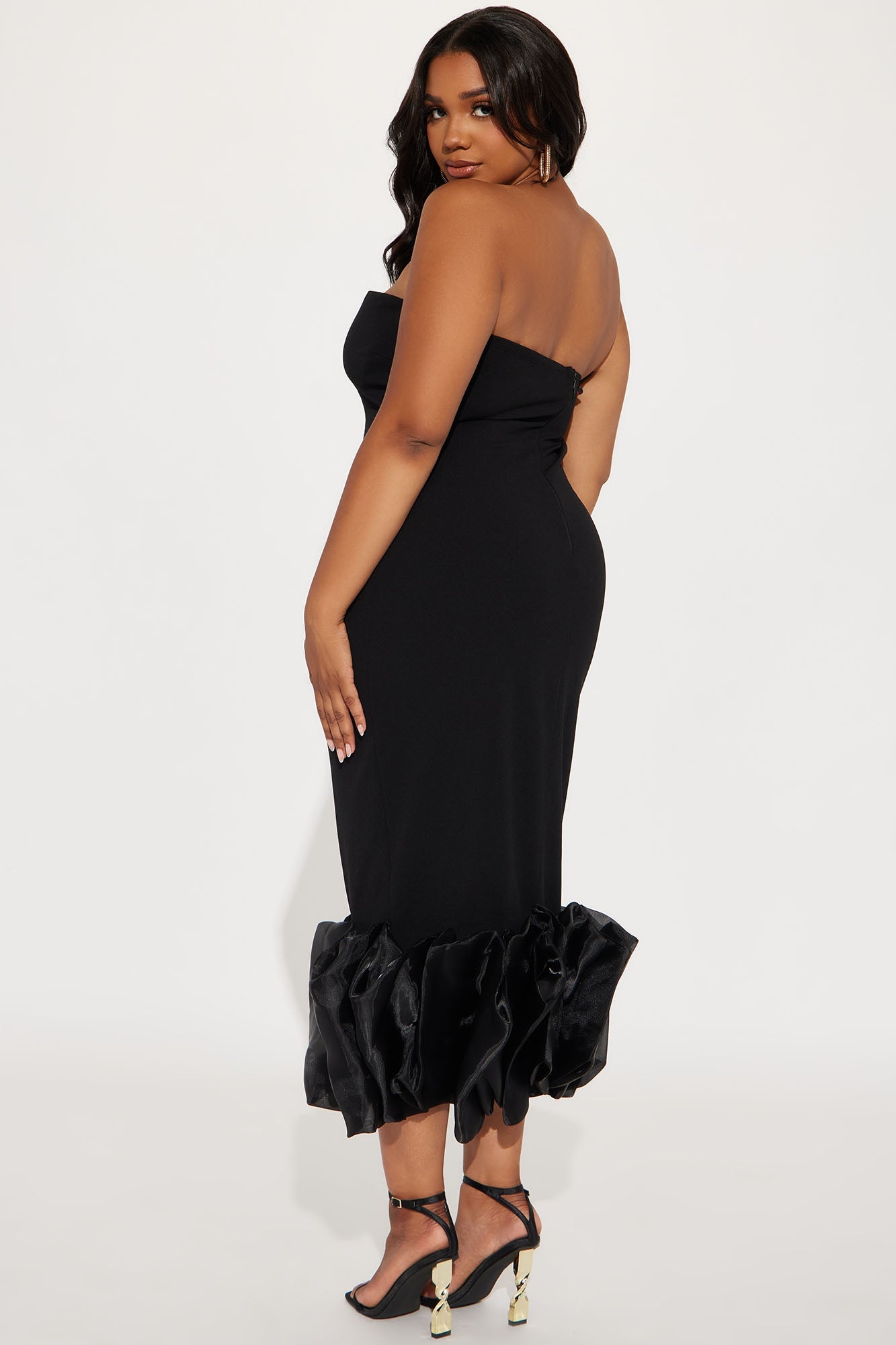 Monte Carlo Nights Midi Dress