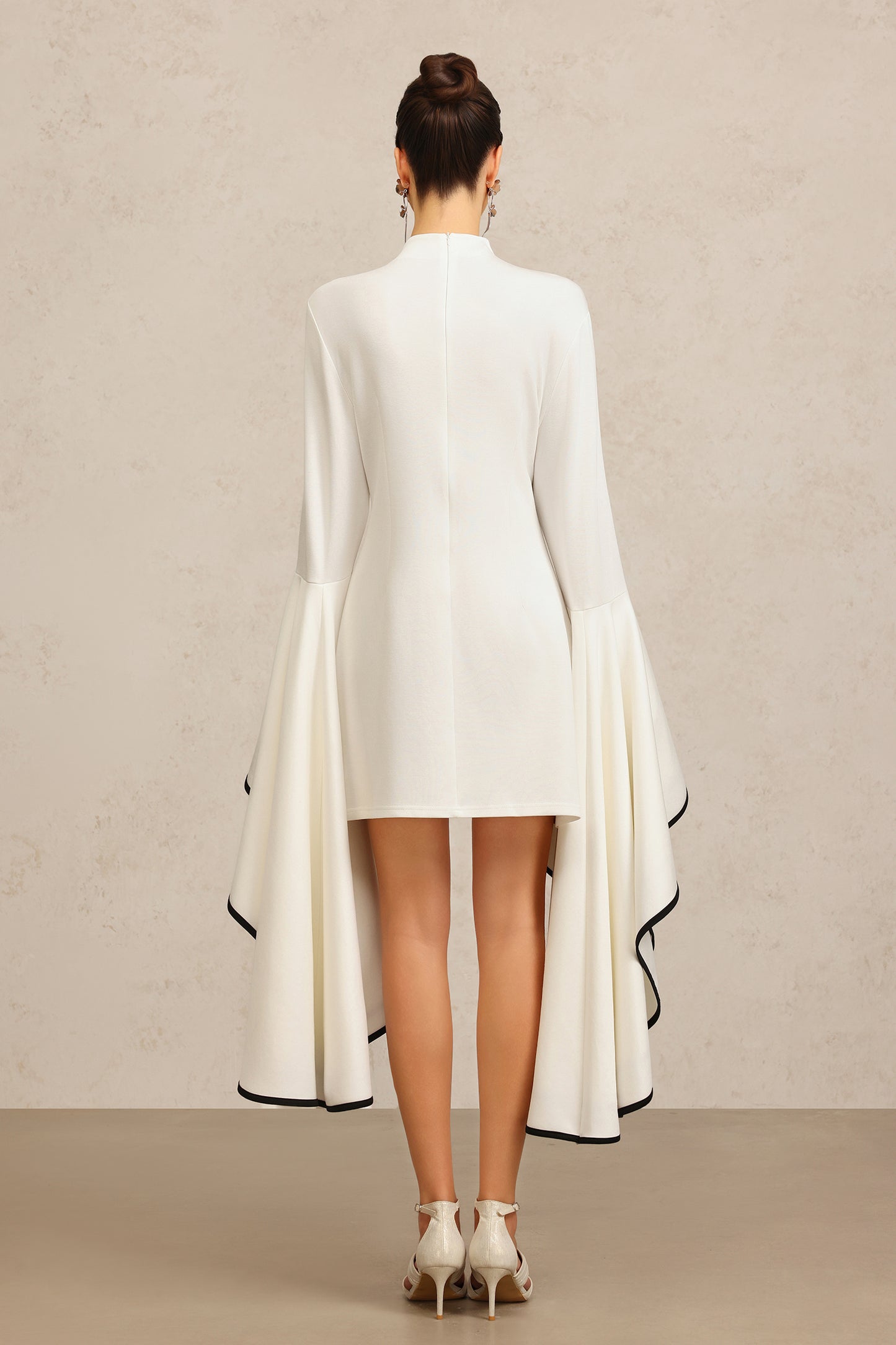 LLstyle Flared Sleeve Mini Dress