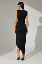 Carenne Noir Blossom Gown