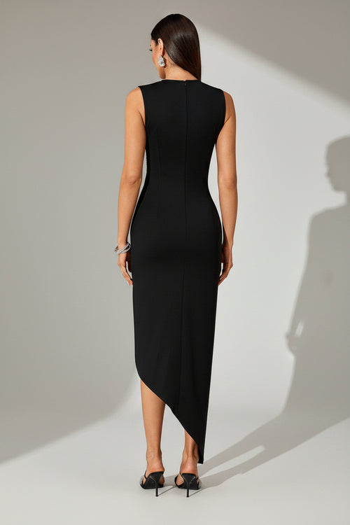 Carenne Noir Blossom Gown