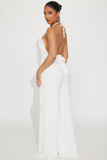 LLstyle White Jumpsuit