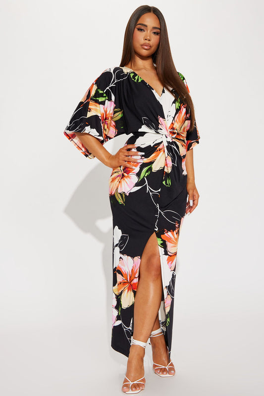 Heather Floral Maxi Dress