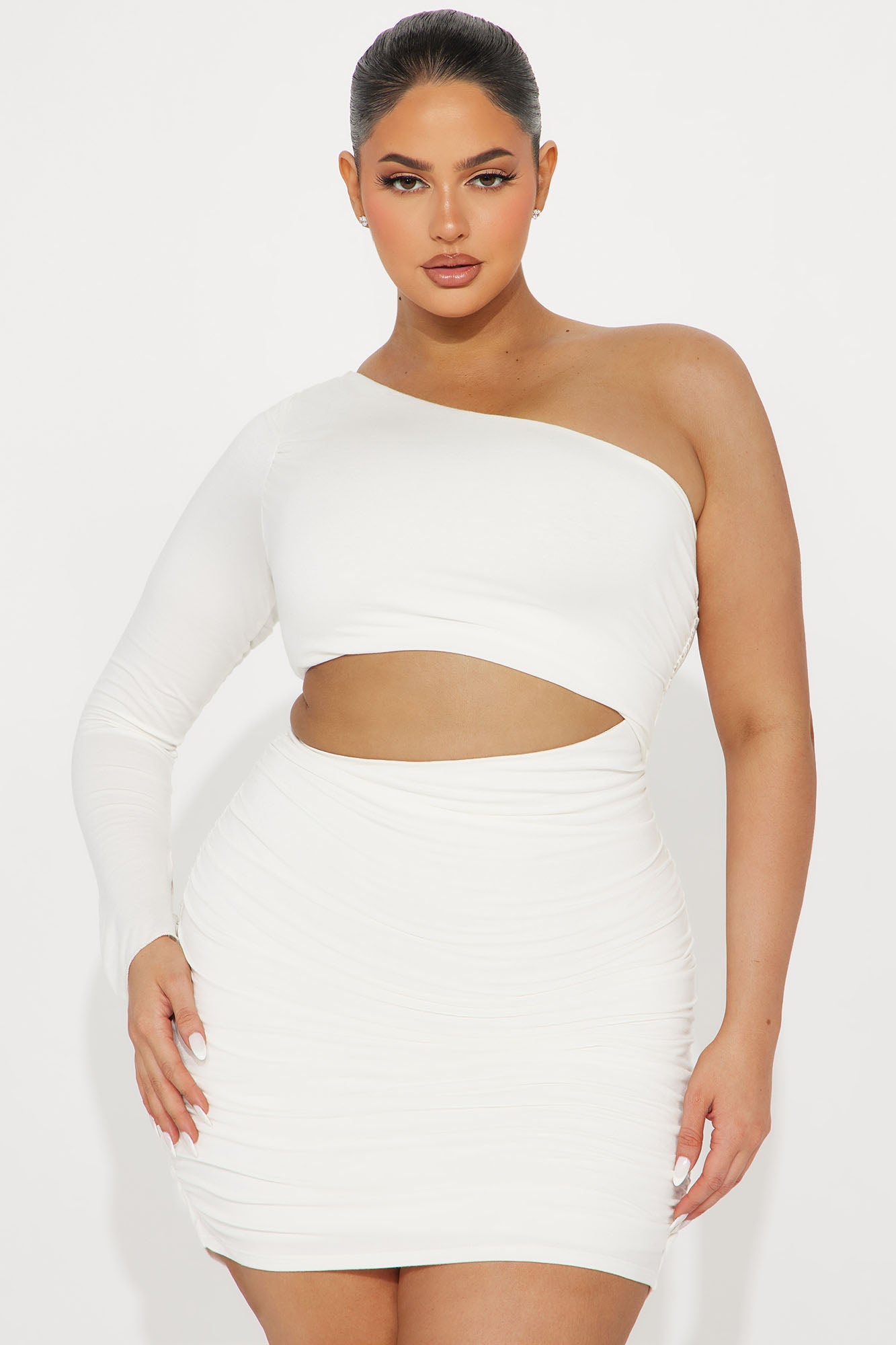 Smooth Double Lined Mini Dress