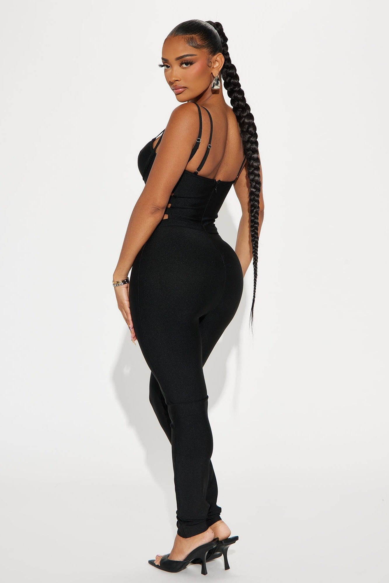 LLstyle In Bandage Black Jumpsuit