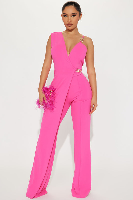 LLstyle Hot Pink Jumpsuit