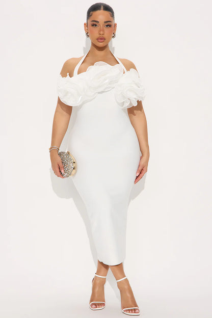 Ivonne Bandage Midi Dress