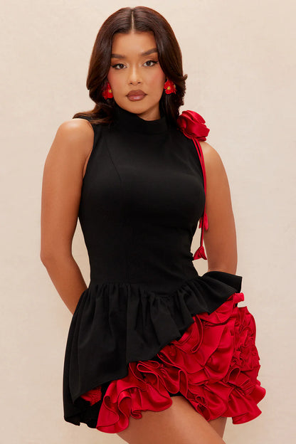 LLstyle Laynee Ruffle Mini Dress