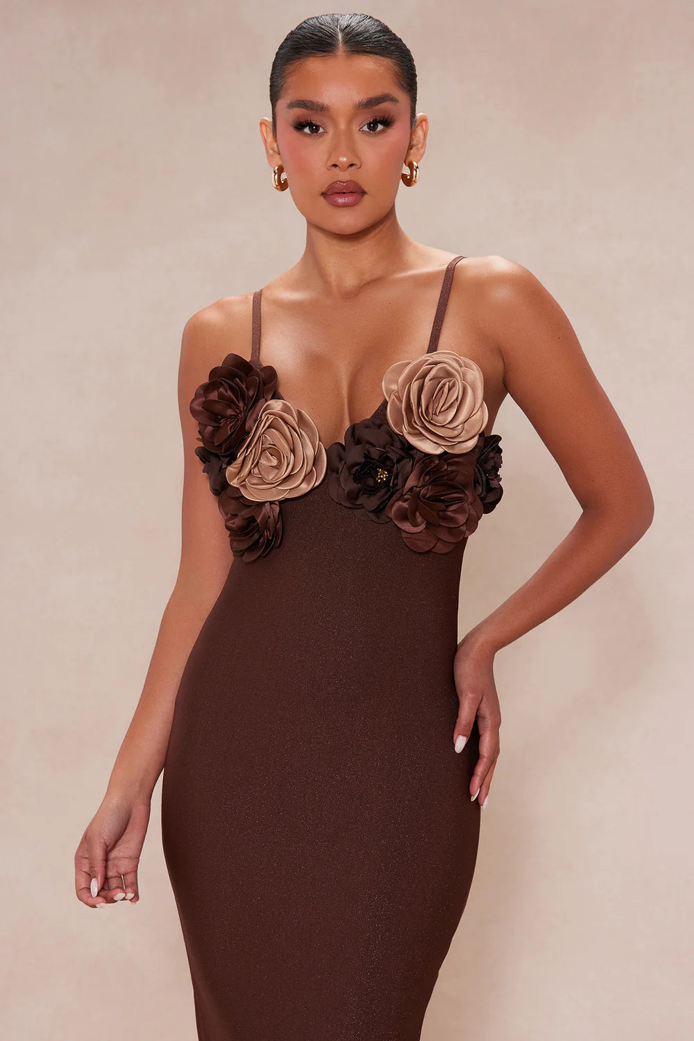Valentina Bandage Midi Dress