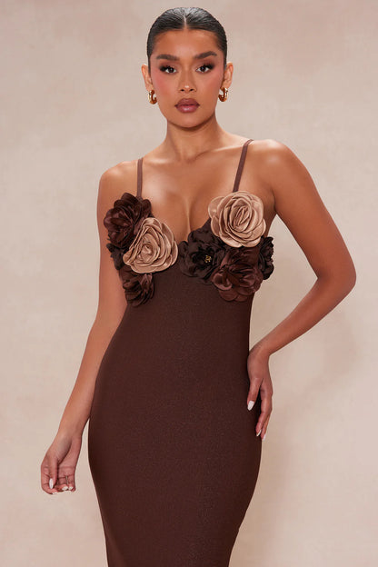 Valentina Bandage Midi Dress