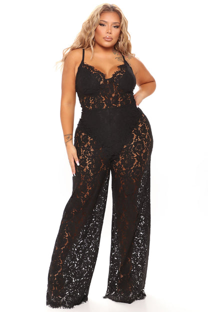 LLstyle Evening Glow Lace Jumpsuit