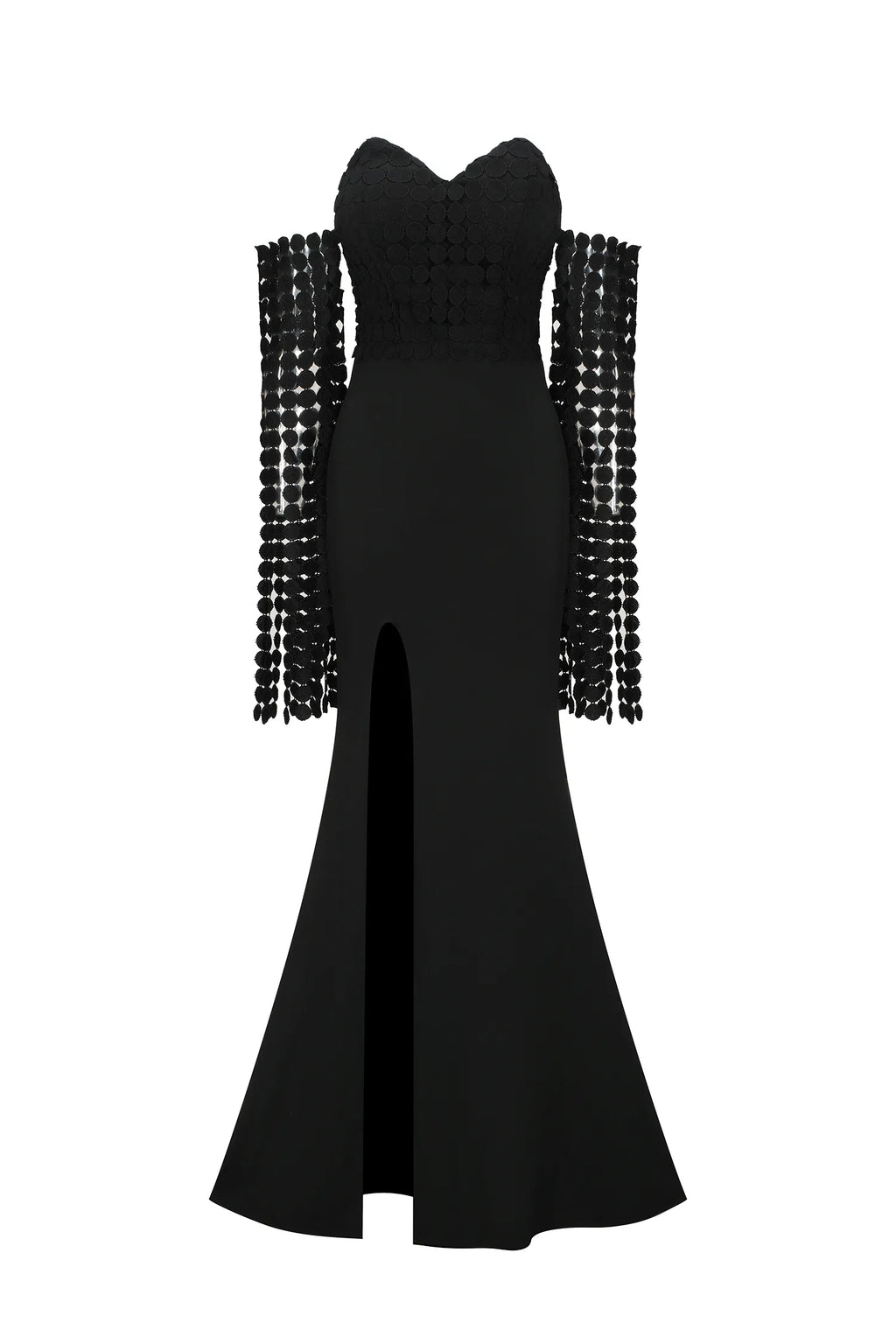 Diva Black Statement Maxi Dress