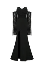 Diva Black Statement Maxi Dress