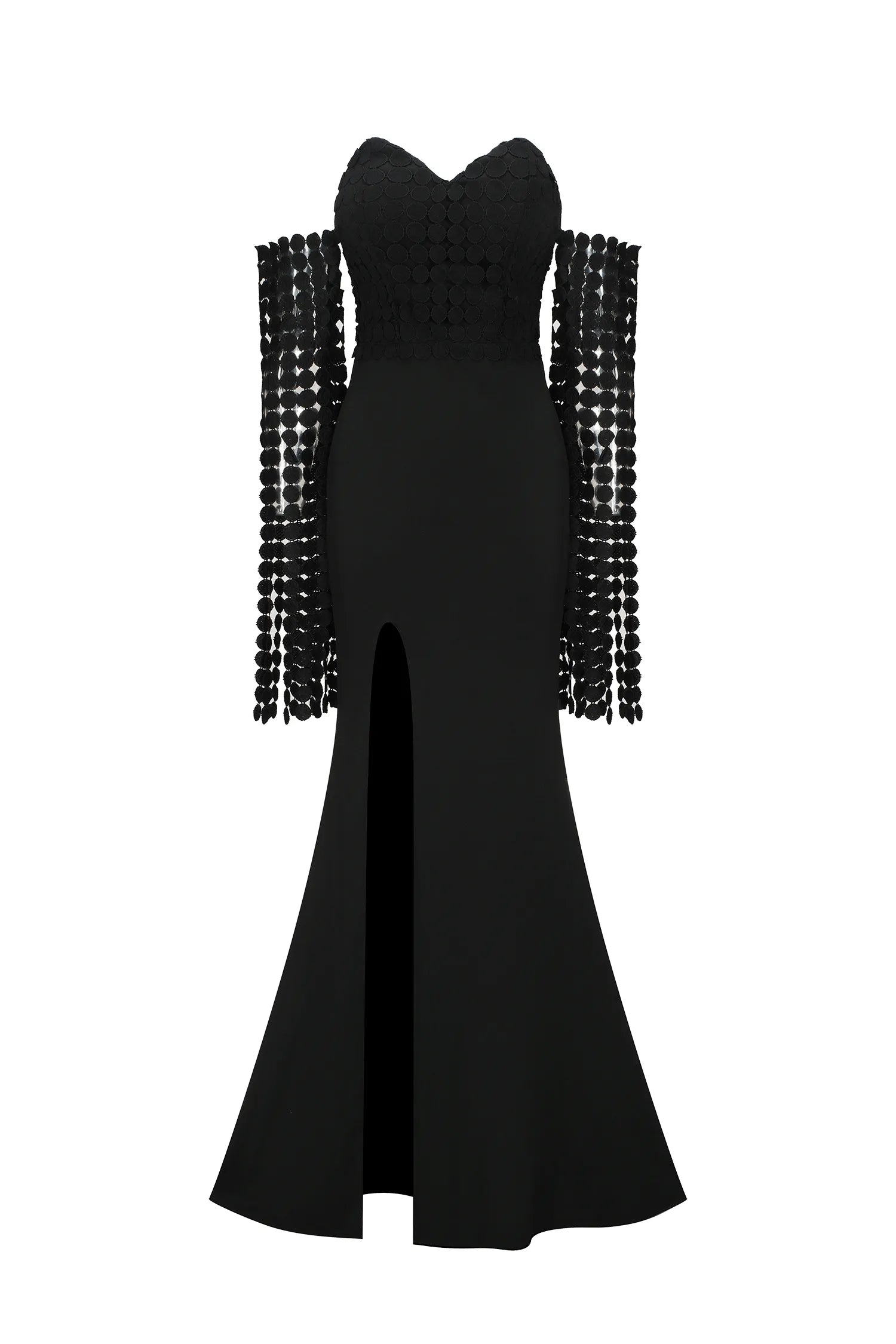 Diva Black Statement Maxi Dress