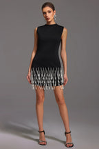 Maïlys Pearl Fringe Elegance Dress