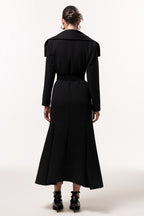 Ariana Belted Maxi Coat