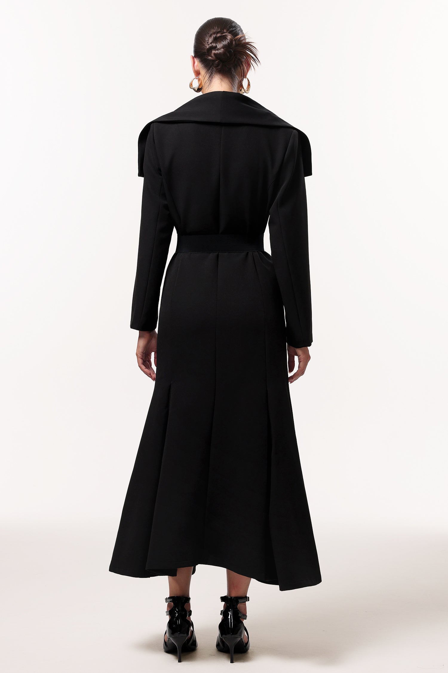 Ariana Belted Maxi Coat