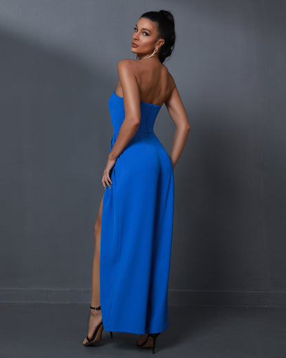 LLstyle Strapless Elegant Maxi Dress