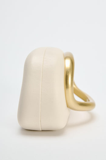 LLstyle Gold Closure Box Clutch