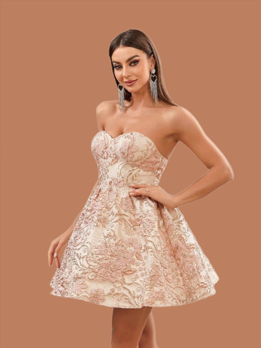 LLstyle Luxury Sleeveless Cocktail Dress