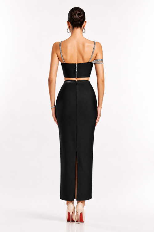 Diamond Radiance Two-Piece Maxi Set