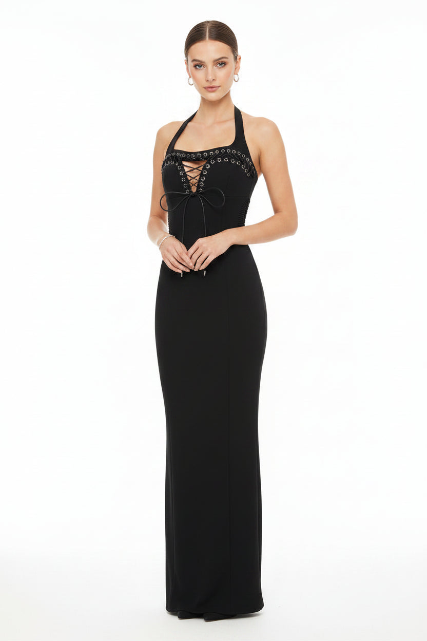 LLstyle Chain Detail Maxi Dress