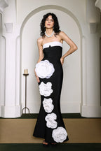 Zaylee Elegance Ruffle Bodycon Dress