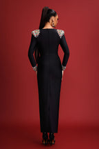 Savannah Rhinestones Midi Dress