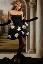 Starla Three-Dimensional Flower Dress
