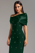 Vivienne Diamond Bow Bandage Dress