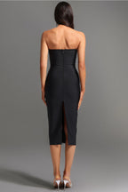 Clara Strapless Sparkly Bandage Dress