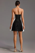 Emilia Sleeveless Flowers Mini Dress