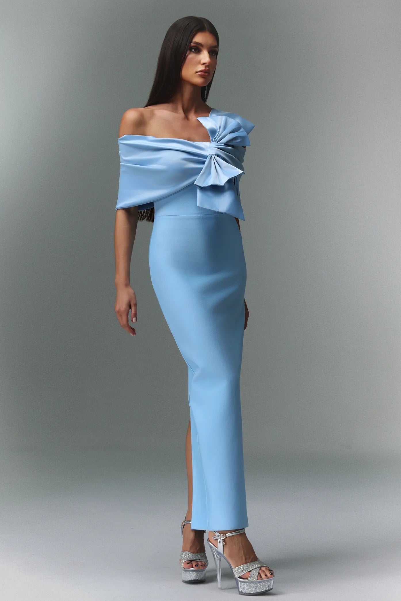 LLstyle Gorgeous Large Butterfly One-Shoulder Dress