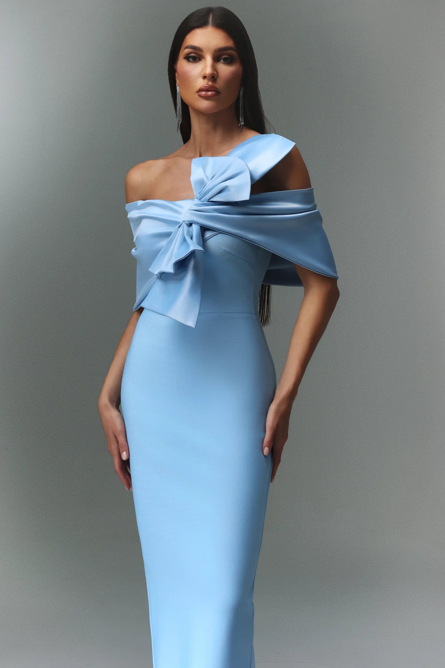 LLstyle Gorgeous Large Butterfly One-Shoulder Dress