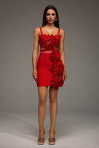 Athena Show-Stopping Red Set