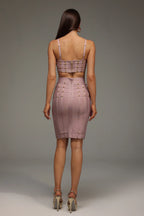 Willow Riveted Bandage Two-Piece Set