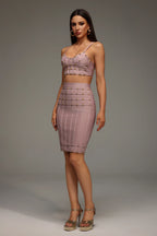 Willow Riveted Bandage Two-Piece Set
