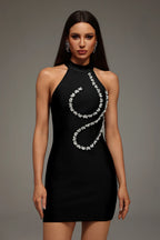 Penelope Sleeveless Diamond Dress