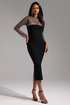 Brielle Long Sleeve Midi Dress