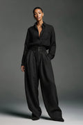 Luxe Wide Leg Black Jumpsuit