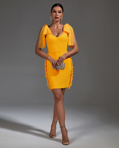 LLstyle Sunlit Elegance Mini Dress