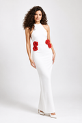 Emmy Ivory Rose Gown