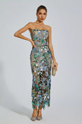 Estella Floral Midi Dress