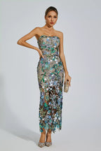 Estella Floral Midi Dress