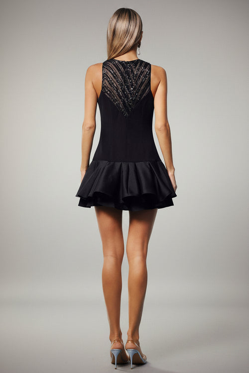 Kaelyn Sequin Flare Mini