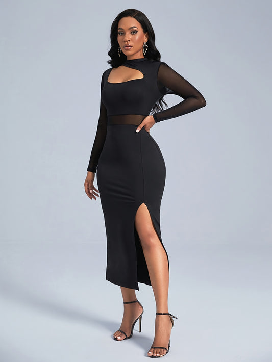 LLstyle Sexy Long Sleeve Bodycon Dress For Spring