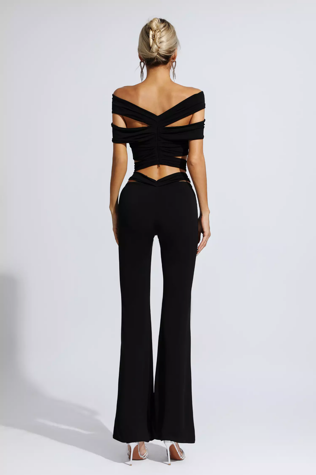 Lyanna Noir Bloom Two-Piece Set