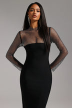 Brielle Long Sleeve Midi Dress