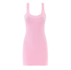 Diora Scoop Neck Bodycon Mini Dress