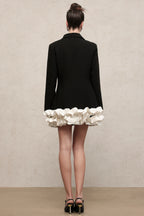 Aniston Black Blazer Mini Dress