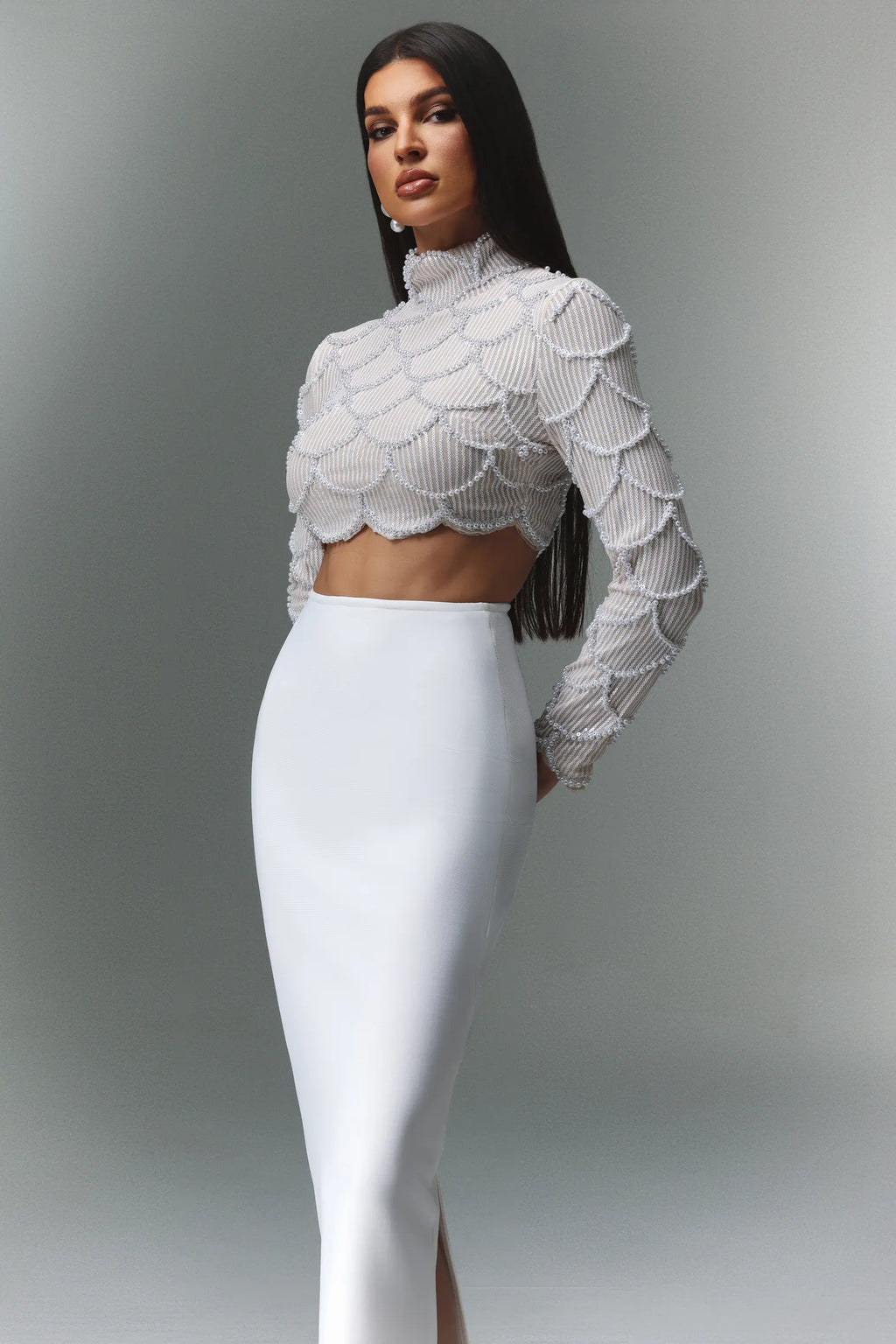 Berthe Pearl-Embellish Set